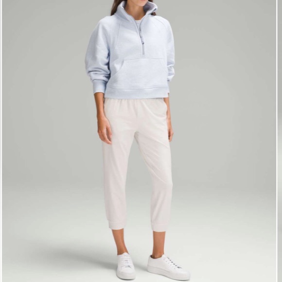 lululemon athletica Pants - LuLuLemon Soft Jersey Classic Fit Cropped  Mid-Rise Joggers